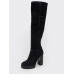 Womens winter boots. Natural suede