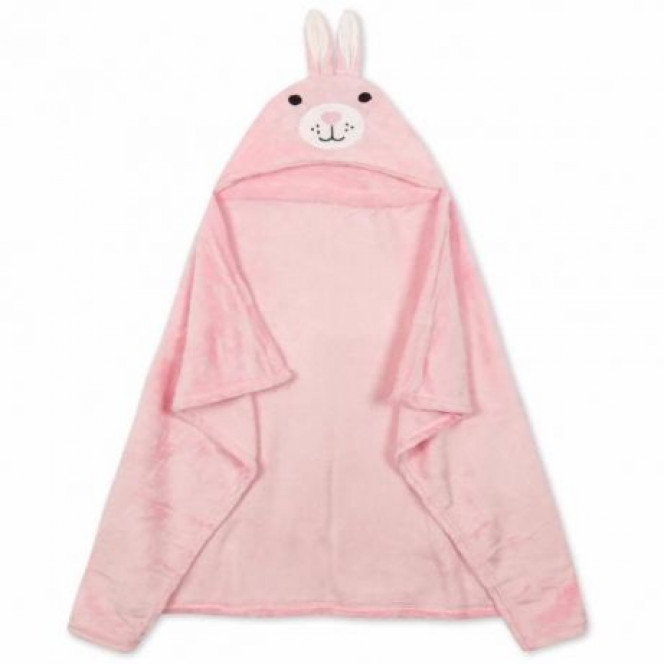 Childrens towel with a hood