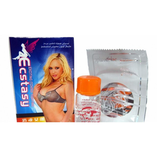 Ecstasy Original (2 in one: drops + powder) The strongest female causative agent 