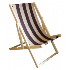 Chaise longue (chair, armchair) wooden cloth folding beach garden. Free shipping