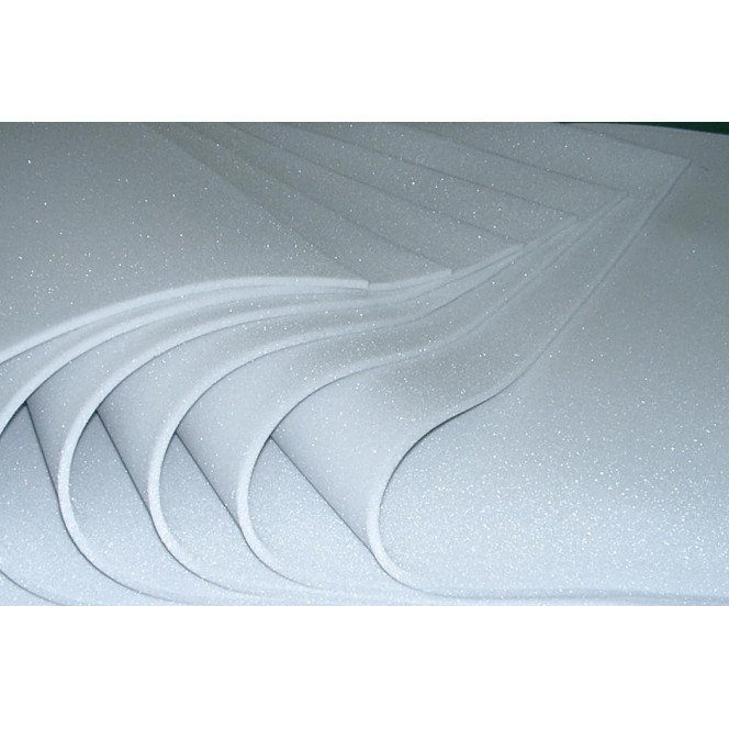 Upholstery Foam. 5 pieces. 1cm Thick, 155cm Wide x 195cm Long. Medium Density