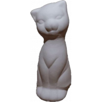 Art Deco Сat  - Model Hand Made in Gypsum Plaster