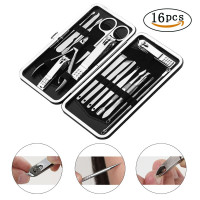 Manicure Pedicure Set Nail Clippers - Mifine 16 In 1 Stainless Steel...Shipping: FREE Standard International Shipping