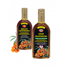  Unrefined Cold Pressed Sea Buckthorn Oil 2X350ml=700ml 100% NATURAL