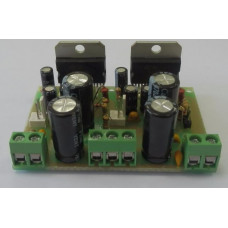 Stereo amplifier for TDA7294 2x100 W (ULF on TDA7294 two channels of 100 watts each)