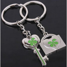 Twin keychains for lovers - Key and lock