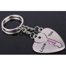 Key Chain Heart and Key I love you for Two Lovers Key Chains Keychains