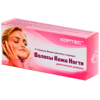 Волосы Кожа Ногти, 40 таб., Для улучшения состояния кожи, ногтей и волос