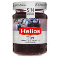 Helios. Blueberry jam without sugar 280g