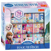 Stickers in the box Frozen (74 pcs)