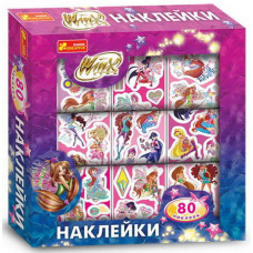 Sets of stickers in the Winx box