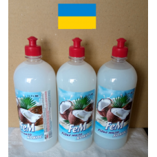 Liquid hand soap Fem coconut Neutralizing odor 1000 ml  3 pieces