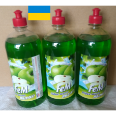 Liquid hand soap Fem APPLE Odor neutralizing 1000 ml 3 pieces