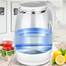 Electric kettle, kettle, fast heating, hot water, boiling, kettle, glass, blue lamp, heating kettles, auto shut off, boiler, 2l