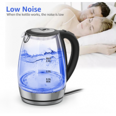 ANIMORE 2L glass Electric kettle automatically turns off stainless steel anti-hot Electric kettle Household appliances EK-02