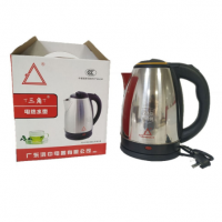 Stainless steel electric kettle, 2L, energy-efficient, anti-dry, water proof, heating, drip tray, jug shut off automatically, kettle