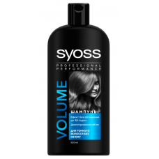 SYOSS VOLUME SHAMPOO for thin and lack of volume hair volume retention up to 48 hours