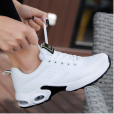 Fashionable womens light sneakers with an air cushion; female sneakers; basketball tennis sneakers; casual white platform sneakers; breathable comfortable sneakers