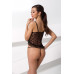 Erotic bodysuit JUSTINA BODY Black L / XL Passion