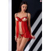 Erotic set CHERRY CHEMISE Red L / XL - Passion Exclusive