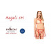 Эротический комплект MAGALI SET WITH OPEN BRA Red XXL/XXXL - Passion Exclusive