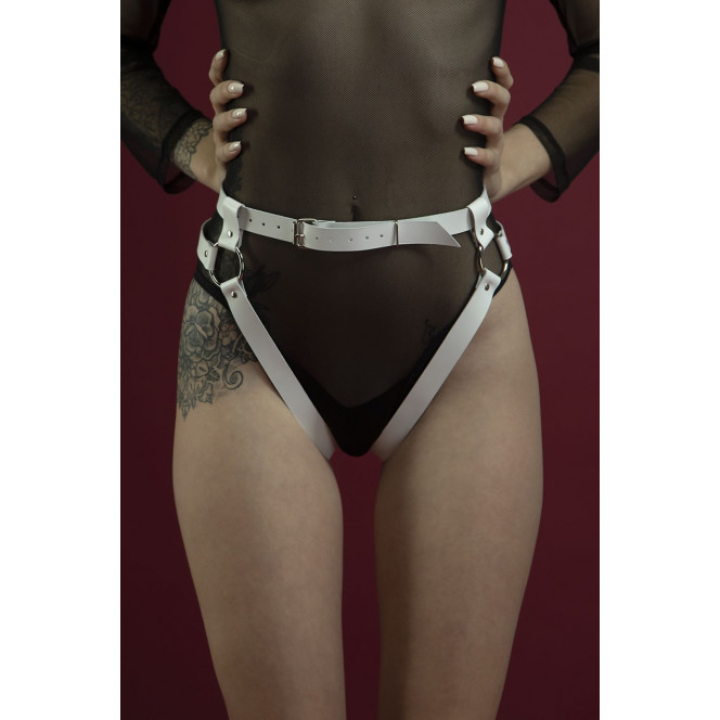 Garters Feral Feelings - Belt Briefs White