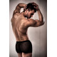 Erotic men's shorts 004 SHORT Black S / M - Passion