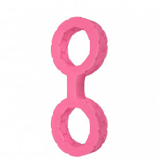 Silicone Handcuffs Doc Johnson The Cuffs Small - Pink