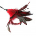 Broomstick Sportsheets - PLEASURE FEATHER Red