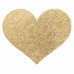 Bijoux Indiscrets Nipple Decoration - Flash Heart Gold