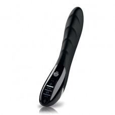 Vibrator with electrical stimulation Mystim Sizzling Simon eStim Black