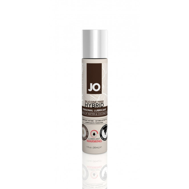 Combined lubricant System JO Silicone FREE HYBRID - WARMING (30 ml)