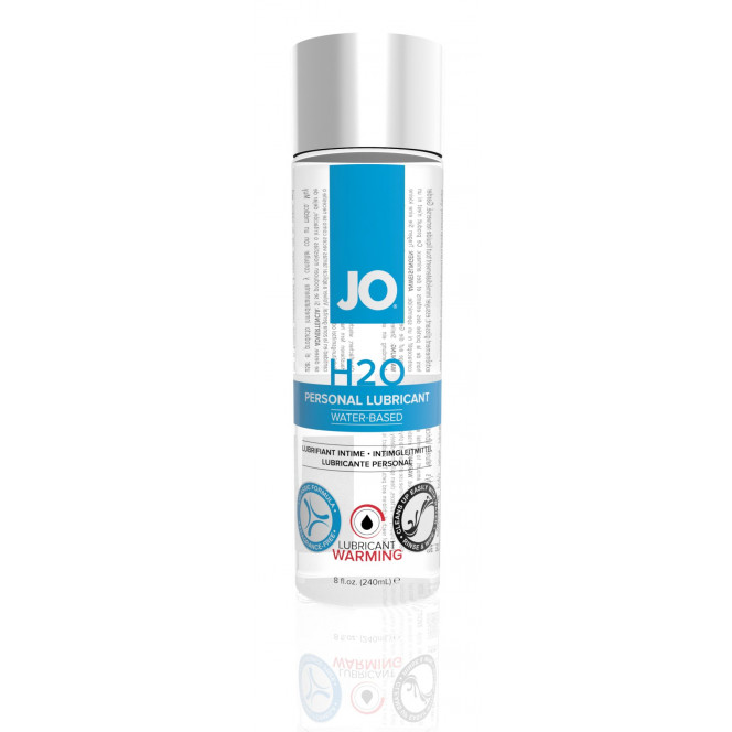 Water-based lubricant System JO H2O - WARMING (240 ml)