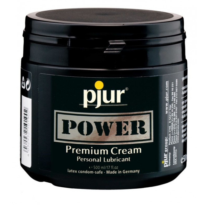 Pjur POWER Premium Cream Combined Lubricant 500 ml