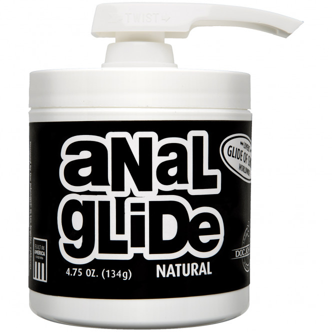 Анальная смазка на масляной основе Doc Johnson Anal Glide Natural (134 гр)