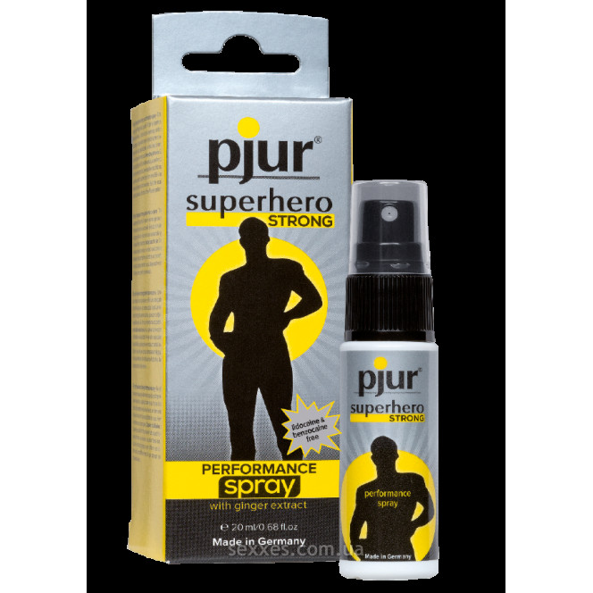 Пролонгирующий спрей для мужчин Pjur Superhero Strong Spray 20 ml