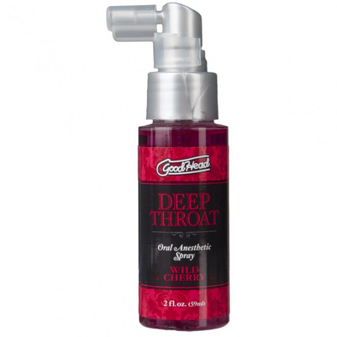 Спрей для минета Doc Johnson GoodHead Deep Throat Spray – Wild Cherry (59 мл)