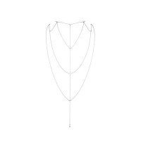 Украшение для спины и декольте Bijoux Indiscrets Magnifique Back and Cleavage Chain - Silver