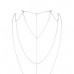 Украшение для спины и декольте Bijoux Indiscrets Magnifique Back and Cleavage Chain - Silver