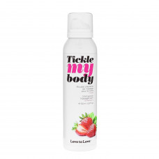 Массажная пена Love To Love TICKLE MY BODY Strawberry (150 мл)