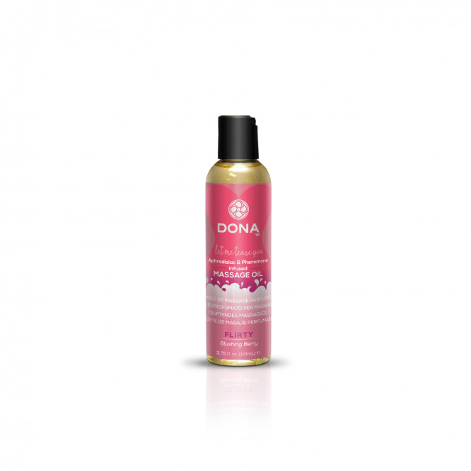 DONA Massage Oil FLIRTY - BLUSHING BERRY (110 ml)