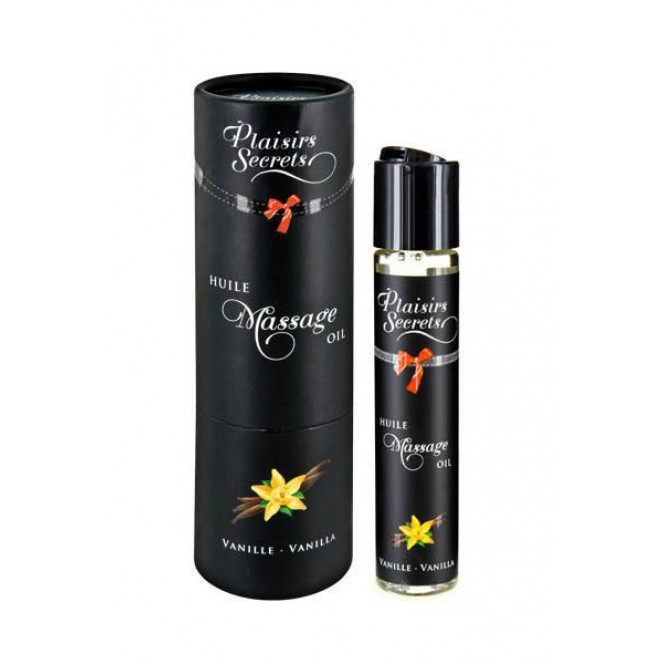 Plaisirs Secrets Vanilla Massage Oil (59 ml)