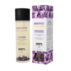 EXSENS Amethyst Sweet Almond massage oil (relaxing with amethyst) 100ml