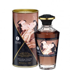 Warming Oil Shunga APHRODISIAC WARMING OIL - Intoxicating Chocolate (100 ml)