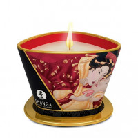 Shunga Massage Candle Massage Candle - Sparkling Strawberry Wine (170 ml)