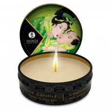 Массажная свеча Shunga MINI MASSAGE CANDLE - Exotic Green Tea (30 мл)