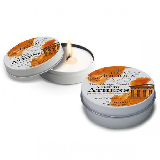 Massage candle Petits Joujoux - Athens - Musk and Patchouli (43 ml)