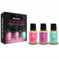 Set of massage oils DONA LET ME TOUCH YOU