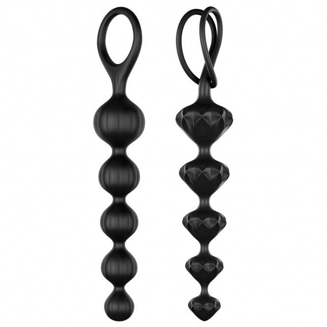 Анальные бусы Satisfyer Beads Black