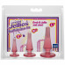 Doc Johnson Crystal Jellies Anal Initiation Kit - Pink